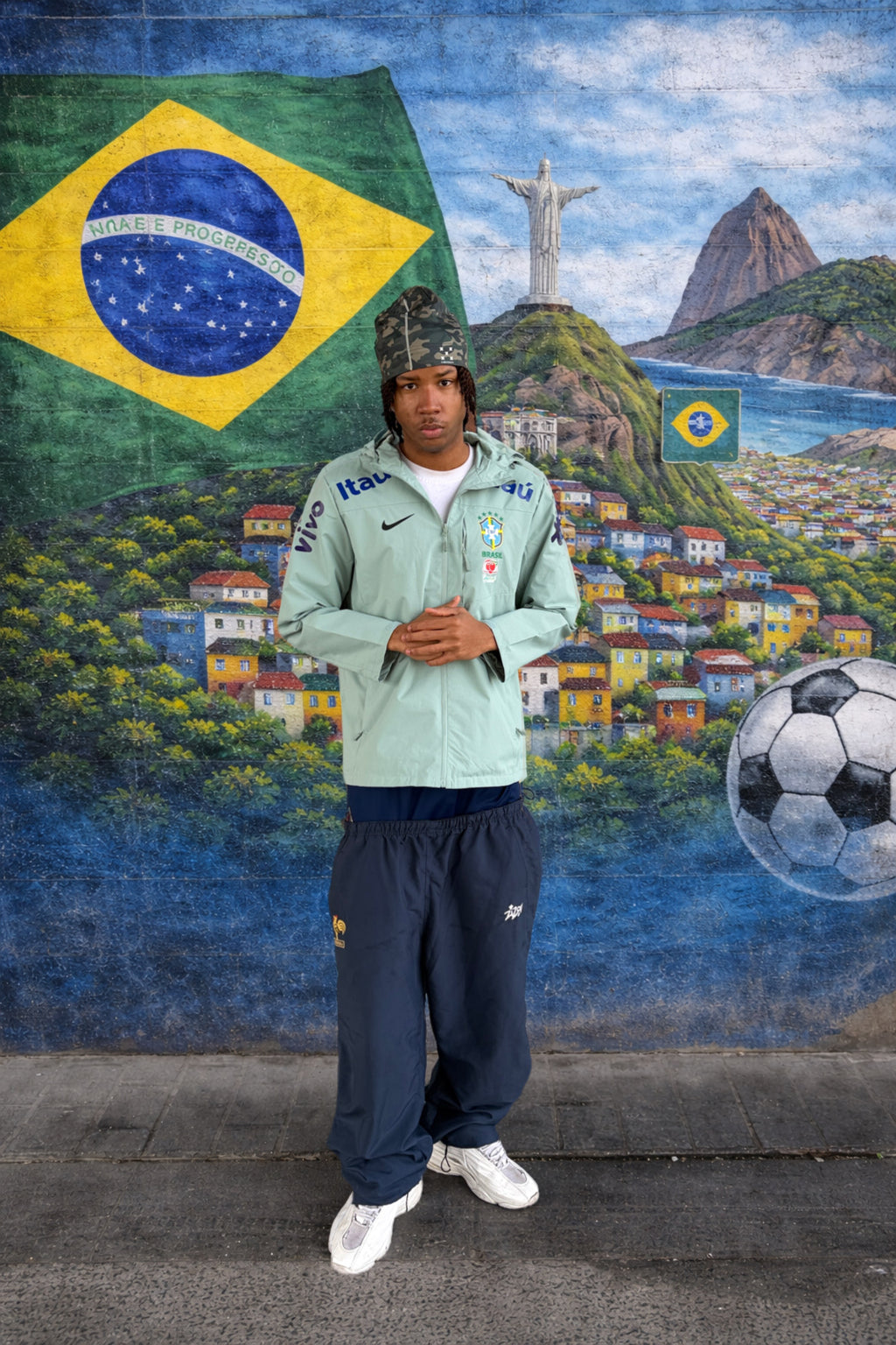 Veste Imperméable du Brésil - Verte