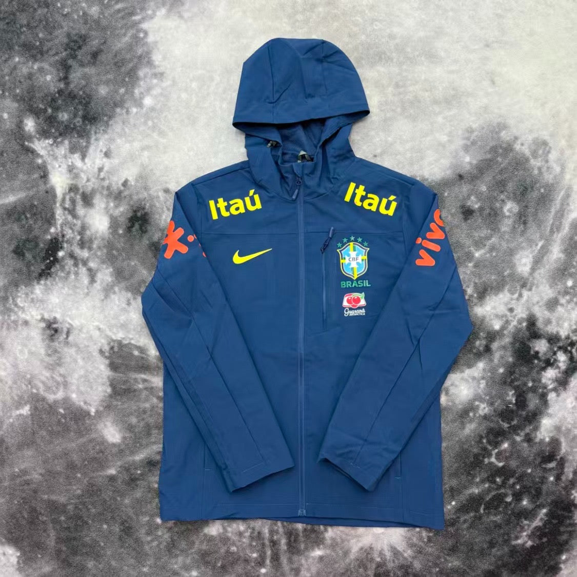 Veste Imperméable du Brésil - Bleue